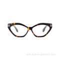 Wholesale New Handmade Butterfly Shape Clear Lenses Acetate Optical Frames Eyeglasses